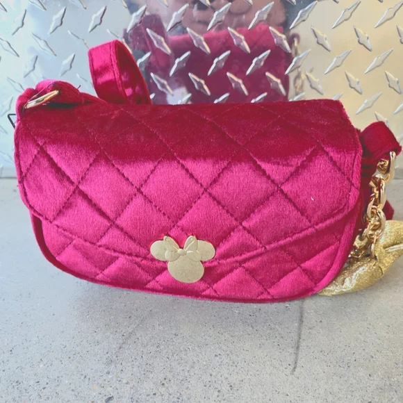 Bioworld | Bags | Nwt Bioworld Disney Minnie Mouse Burgundy  display picture 3